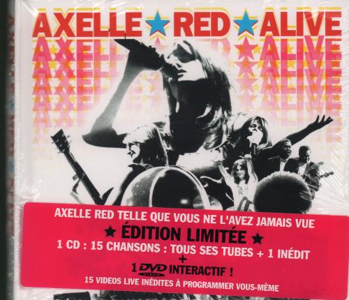 Axelle Red Alive 2 CD album set (Double CD) French AXR2CAL172964