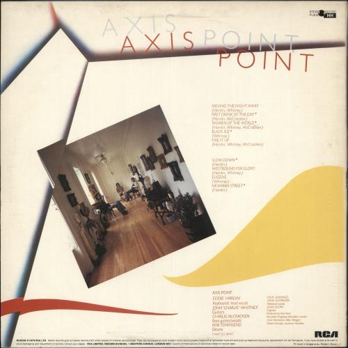 Axis Point Axis Point Punched UK vinyl LP album (LP record) (720708)