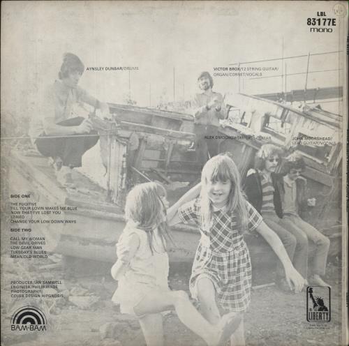 Aynsley Dunbar Doctor Dunbar's Prescription vinyl LP album (LP record) UK AYNLPDO81021