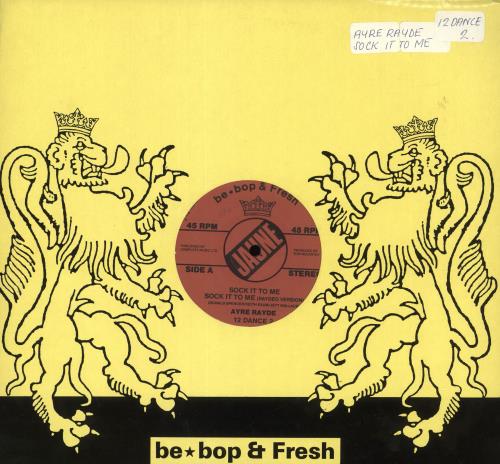 Ayre Rayde Sock It To Me 12" vinyl single (12 inch record / Maxi-single) UK Z4W12SO724380