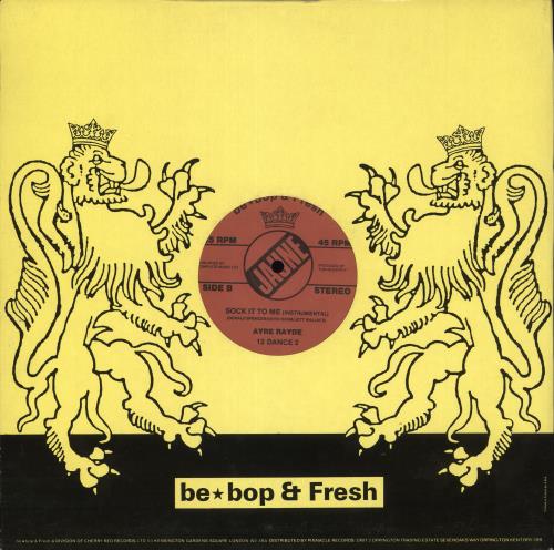 Ayre Rayde Sock It To Me 12" vinyl single (12 inch record / Maxi-single) UK Z4W12SO724380