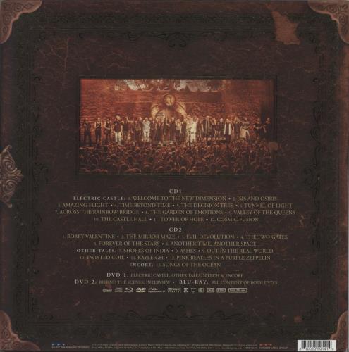 Ayreon Electric Castle Live And Other Tales CD Album Box Set UK AYEDXEL886477