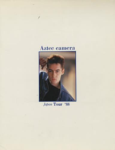 Aztec Camera Japan Tour '88 tour programme Japanese AZTTRJA227943