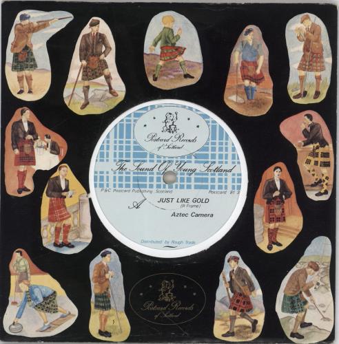 Aztec Camera Just Like Gold 7" vinyl single (7 inch record / 45) UK AZT07JU417162