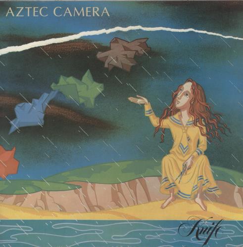 Aztec Camera Knife - EX vinyl LP album (LP record) Portuguese AZTLPKN874398
