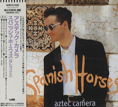 Aztec Camera Spanish Horses CD single (CD5 / 5") Japanese AZTC5SP07476
