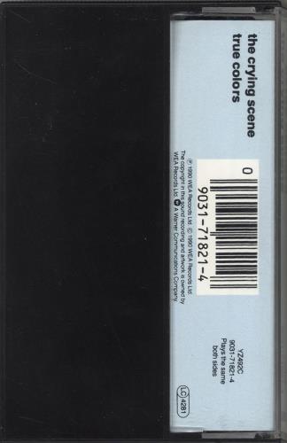 Aztec Camera The Crying Scene cassette single UK AZTCSTH217326