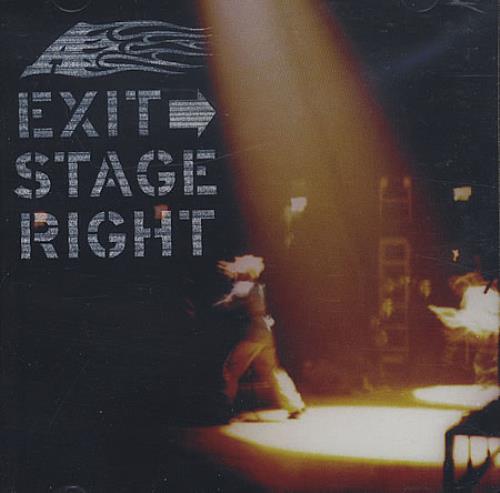A Exit Stage Right CD album (CDLP) UK -A-CDEX389171
