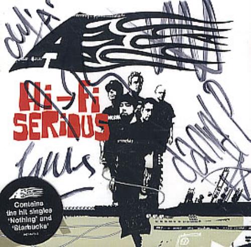A Hi-Fi Serious - Autographed CD album (CDLP) UK -A-CDHI293252