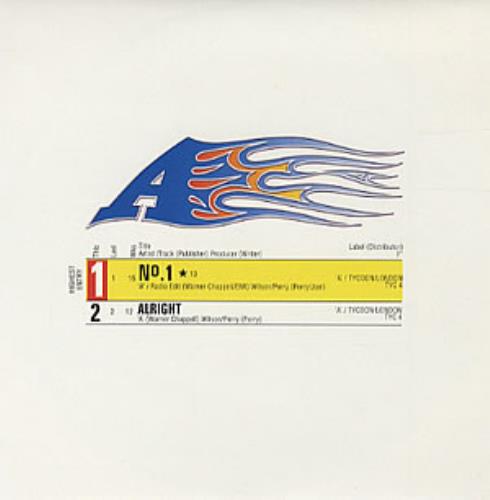 A No 1 7" vinyl single (7 inch record / 45) UK -A-07NO315792