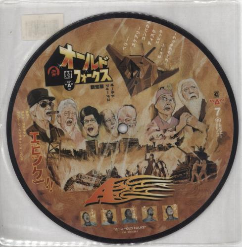 A Old Folks 7" vinyl picture disc (7 inch picture disc single) UK -A-7POL255527