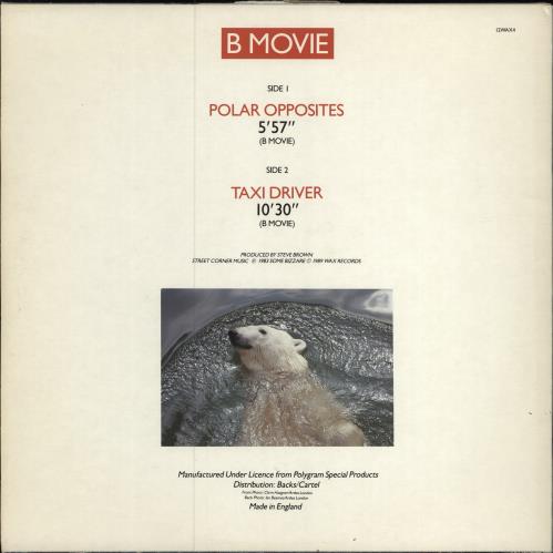 B-Movie Polar Opposites 12" vinyl single (12 inch record / Maxi-single) UK BMV12PO780859