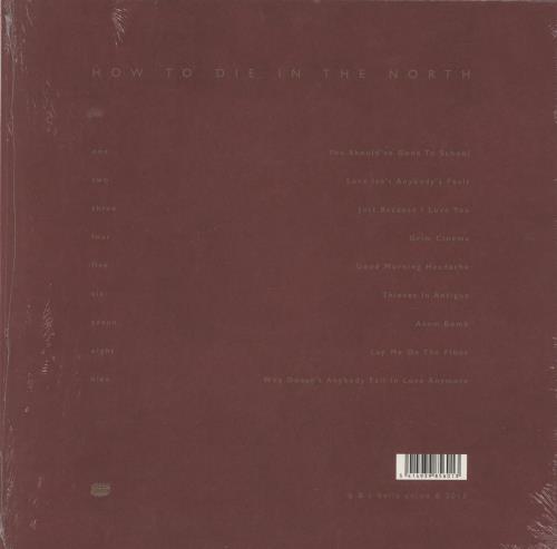 B.C. Camplight How To Die In The North vinyl LP album (LP record) UK 4QDLPHO885185