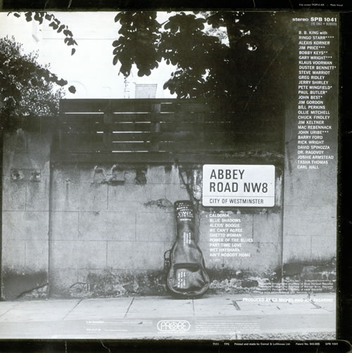 B B King B.B. King In London vinyl LP album (LP record) German BBKLPBB446891