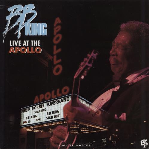 B B King B.B. King Live At The Apollo vinyl LP album (LP record) US BBKLPBB772999