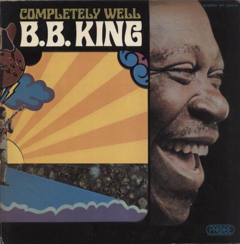 B B King Completely Well vinyl LP album (LP record) Japanese BBKLPCO880842