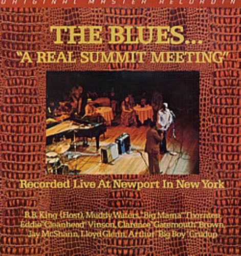 B B King The Blues...A Real Blues Summit Meeting 2-LP vinyl record set (Double LP Album) US BBK2LTH229103