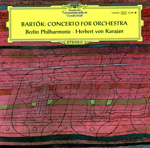 B�la Bart�k Concerto For Orchestra vinyl LP album (LP record) German B11LPCO482880