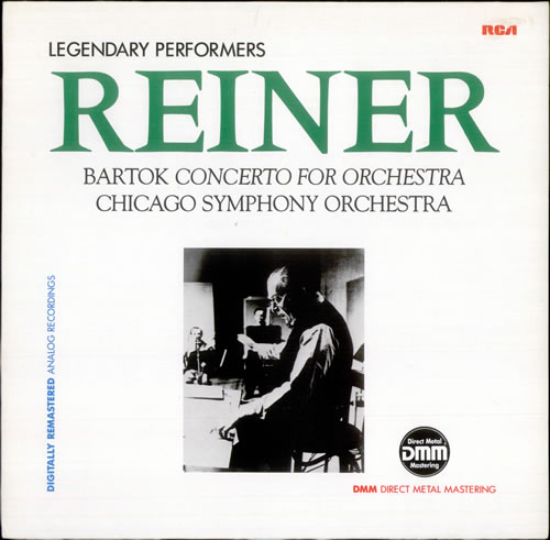 B�la Bart�k Concerto for Orchestra vinyl LP album (LP record) German B11LPCO527687