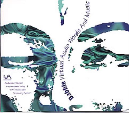 Babble Virtual Audio Words & Music + Mask CD album (CDLP) US BABCDVI29048