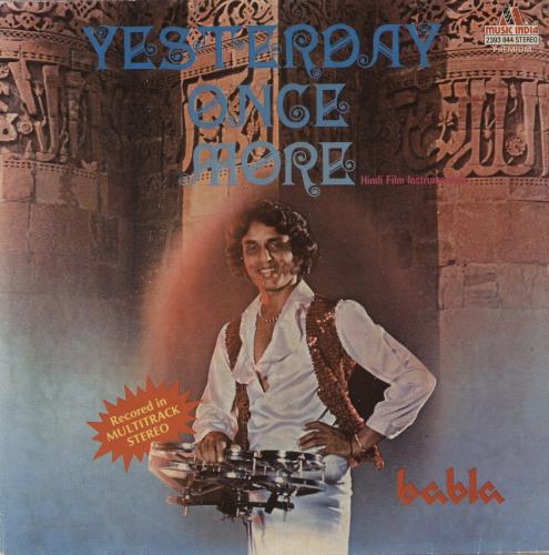 Babla Yesterday Once More vinyl LP album (LP record) Indian 4CCLPYE880582