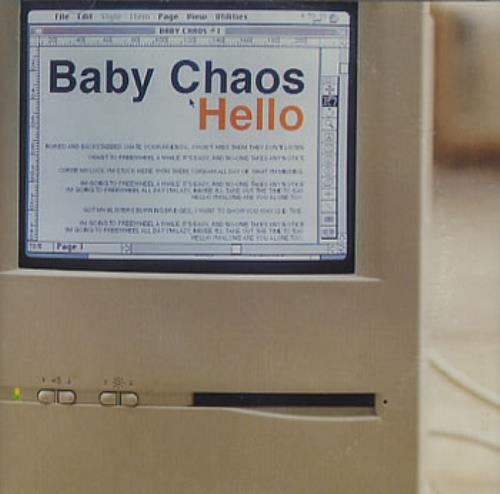 Baby Chaos Hello CD single (CD5 / 5") UK BCSC5HE355486