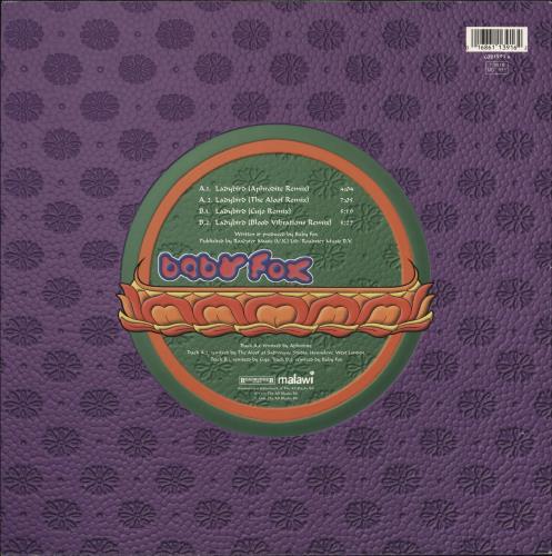 Baby Fox Ladybird 12" vinyl single (12 inch record / Maxi-single) UK Z5212LA724975