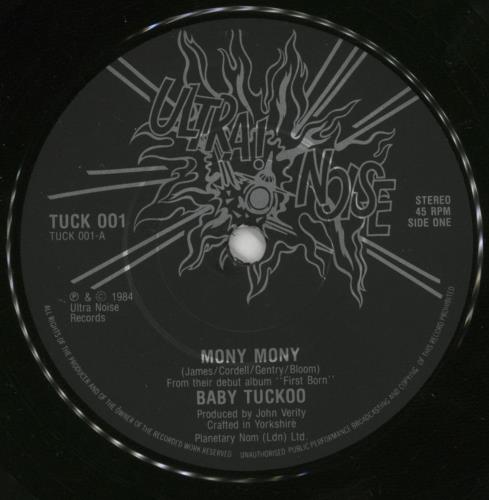 Baby Tuckoo Mony Mony 7" vinyl single (7 inch record / 45) UK C9B07MO865149
