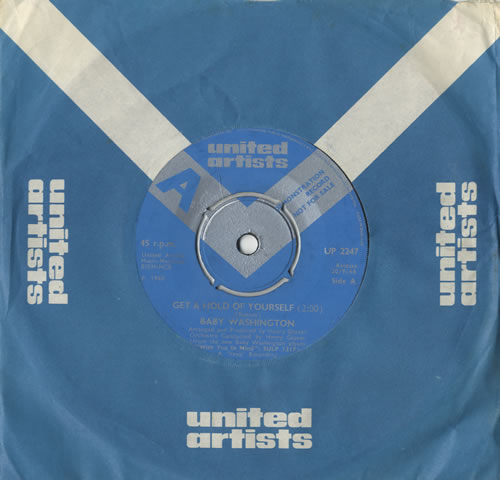 Baby Washington Hurt So Bad 7" vinyl single (7 inch record / 45) UK B7C07HU521068