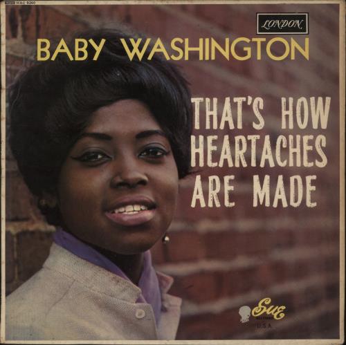 Baby Washington That's How Heartaches Are Made - VG vinyl LP album (LP record) UK B7CLPTH890215