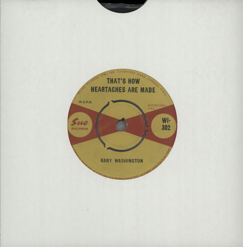 Baby Washington That's How Heartaches Are Made 7" vinyl single (7 inch record / 45) UK B7C07TH570290