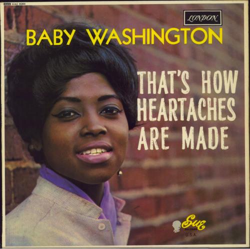 Baby Washington That's How Heartaches Are Made vinyl LP album (LP record) UK B7CLPTH696737