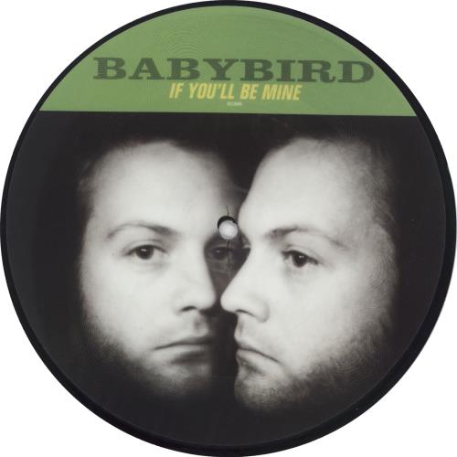 Babybird If You'll Be Mine 7" vinyl picture disc (7 inch picture disc single) UK BYB7PIF120786