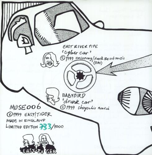 Babybird Split 7 - Numbered Sleeve 7" vinyl single (7 inch record / 45) UK BYB07SP831182