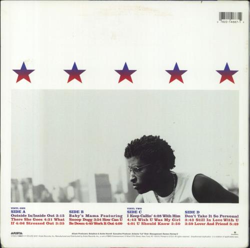 Babyface Face2Face 2-LP vinyl record set (Double LP Album) US BAF2LFA814798