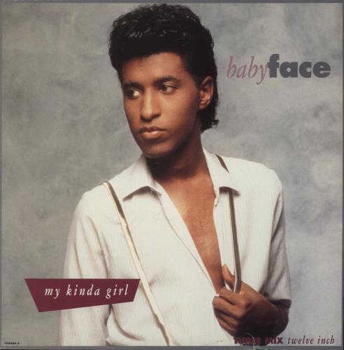 Babyface My Kinda Girl 12" vinyl single (12 inch record / Maxi-single) UK BAF12MY890981