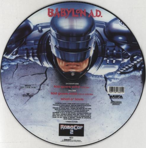 Babylon A.D. Kid Goes Wild 12" vinyl picture disc (12 inch picture record) UK C8C2PKI559264