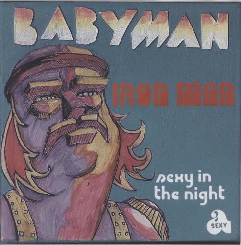 Babyman Iron Man 7" vinyl single (7 inch record / 45) German 2ID07IR764892