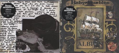 Babyshambles Albion 2-CD single set (Double CD single) UK BB62SAL342924