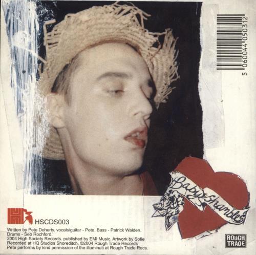 Babyshambles Babyshambles CD single (CD5 / 5") UK BB6C5BA303231