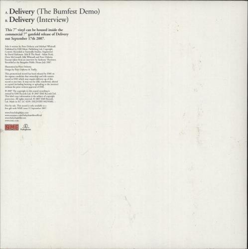 Babyshambles Delivery 7" vinyl single (7 inch record / 45) UK BB607DE441590
