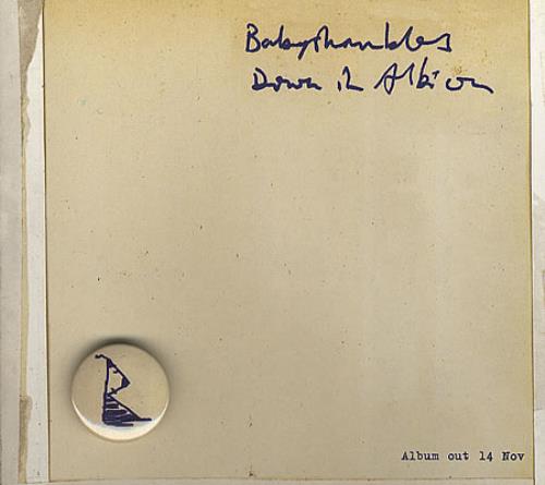 Babyshambles Down In Albion + Badge CD album (CDLP) UK BB6CDDO352129