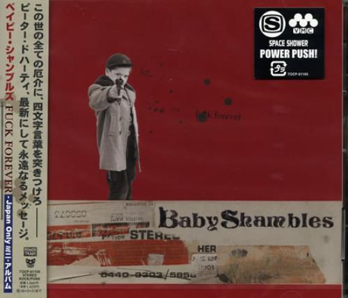 Babyshambles F#ck Forever EP CD single (CD5 / 5") Japanese BB6C5FC331435