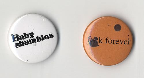 Babyshambles Set Of 2 Badges badge UK BB6BGSE479271