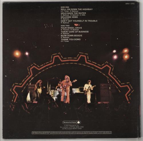 Bachman Turner Overdrive B.T.O. Japan Tour vinyl LP album (LP record) Canadian BOVLPBT727016