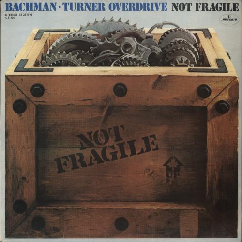 Bachman Turner Overdrive Not Fragile vinyl LP album (LP record) Spanish BOVLPNO849804