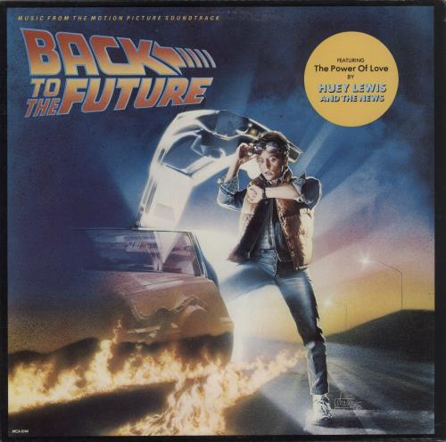 Back To The Future Back To The Future - Promo Stamped Sleeve vinyl LP album (LP record) US BKFLPBA878152