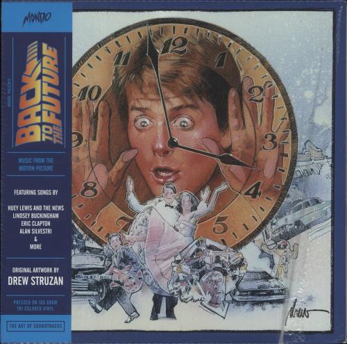 Back To The Future Back To The Future: Remastered - Tri-coloured Blue/Red/Grey Vinyl + New Artwork vinyl LP album (LP record) US BKFLPBA870950