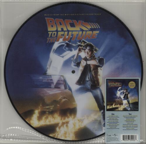 Back To The Future Back To The Future picture disc LP (vinyl picture disc album) US BKFPDBA680372