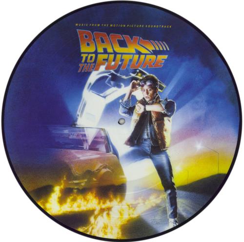Back To The Future Back To The Future picture disc LP (vinyl picture disc album) UK BKFPDBA859842